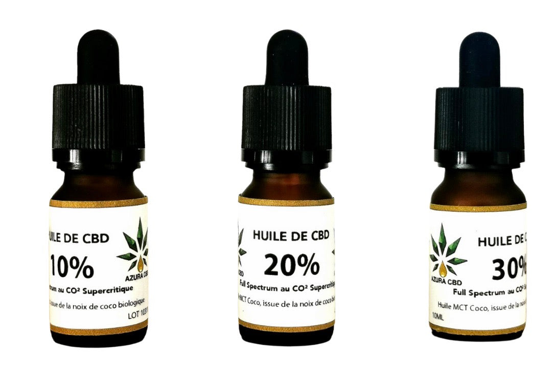 Production et livraison d'huile de CBD disponible en ligne