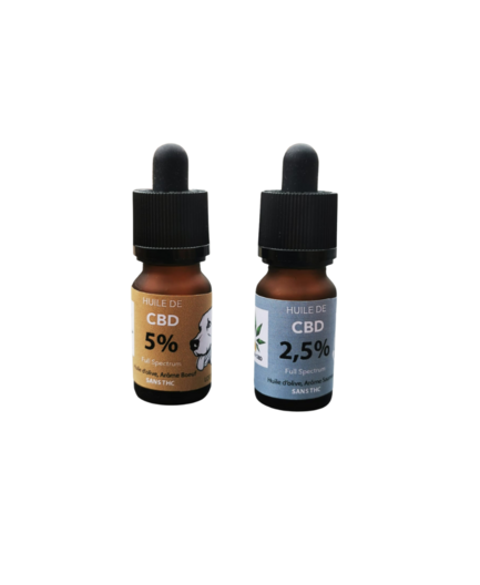 Huiles de CBD AZURA - Huile Spécial animaux 10ml